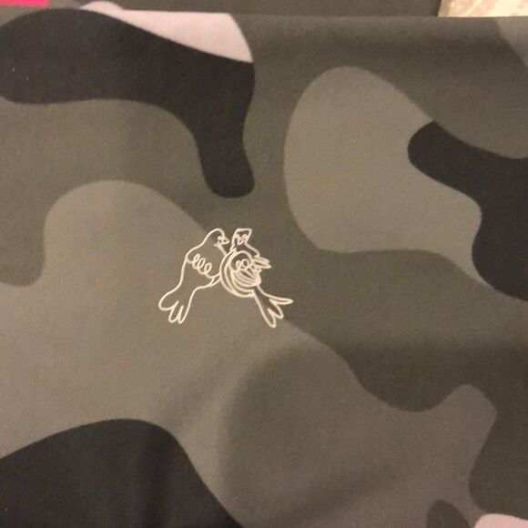 Playground Camouflage with Double Pink Side Stripe - Picture 6 of 7